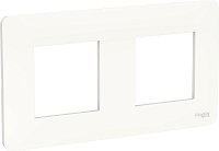 Рамка универсальная Schneider Electric Unica Studio 2-м. белый